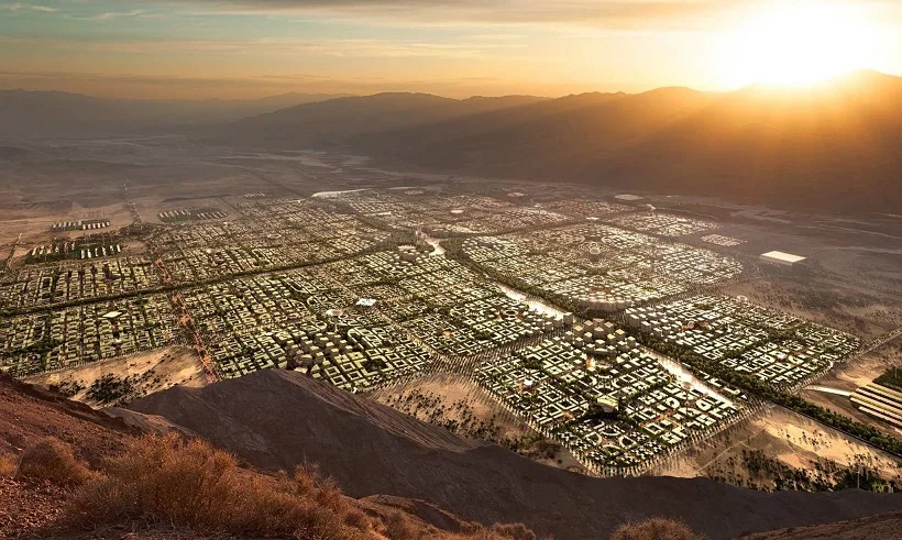 Bjarke Ingels, Telosa, desarrollo territorial