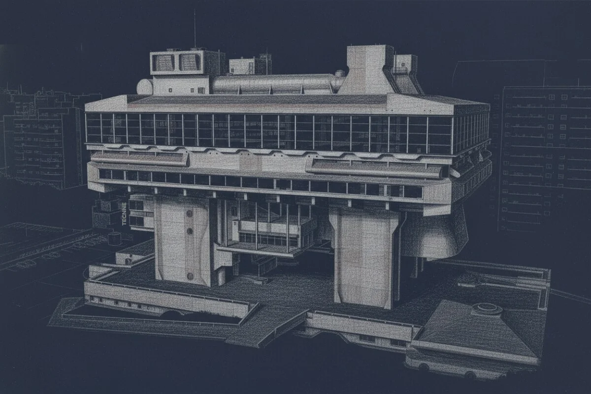 Biblioteca Nacional de Buenos Aires: contexto, teoría y configuración tectónica