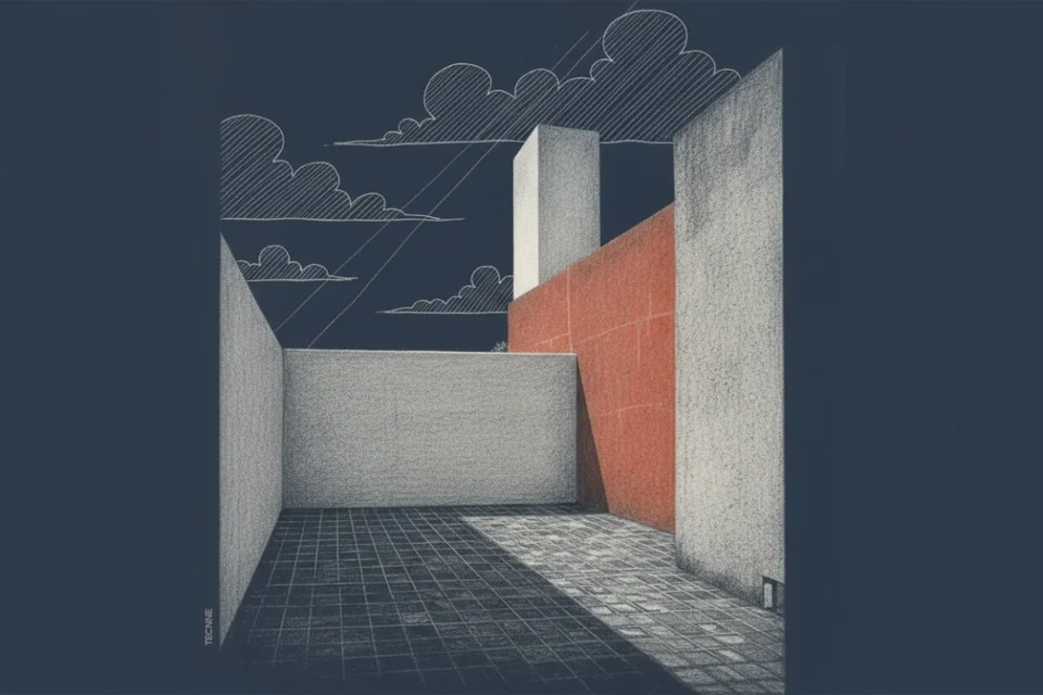 Casa Estudio Luis Barragan, interior terraza