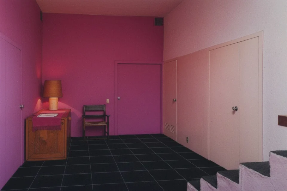 Casa Estudio Luis Barragan, interior vestibulo