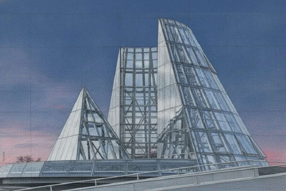 Emilio Ambasz, Conservatorio Lucille Halsell vista edificio