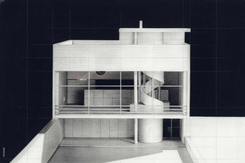 Le Corbusier, Casa Julian Martinez maqueta