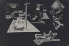 Roberto Matta, Project for an Apartment en Mathématique sensible, Architecture du temps