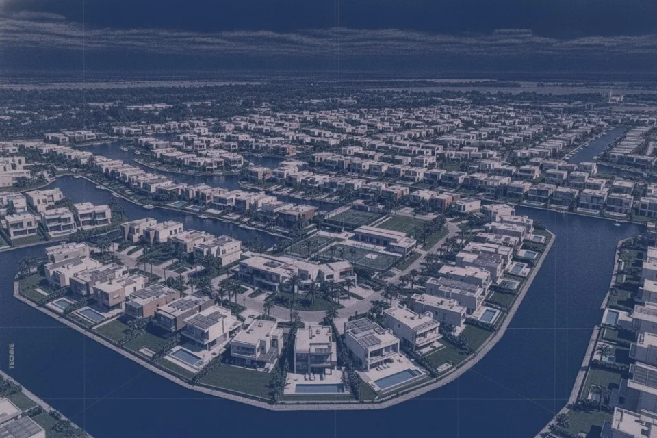 Urbanizaciones privadas en el Delta del Tigre impacto y conflicto ambiental imagen panoramica