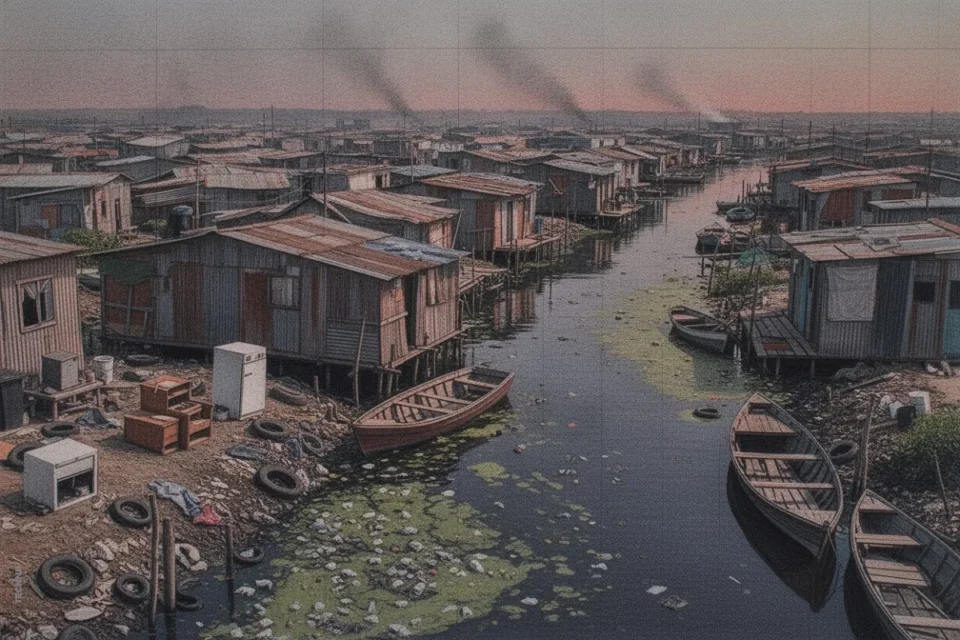 Urbanizaciones privadas en el Delta del Tigre impacto y conflicto ambiental imagen panoramica