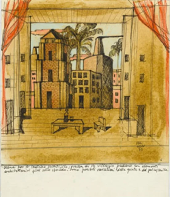 Aldo Rossi Teatrino Cientifico tecnne ©Eredi Aldo Rossi b