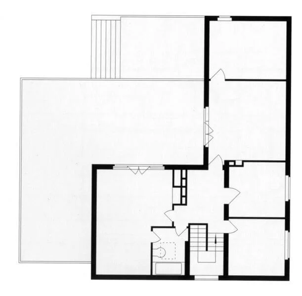 Bauhaus, Casas de los maestros planos Walter Gropius, Casa del Director