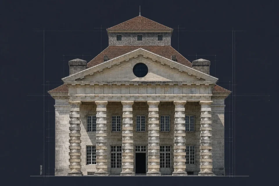 Claude Nicolas Ledoux, Salinas Reales de Arc et Senans vista