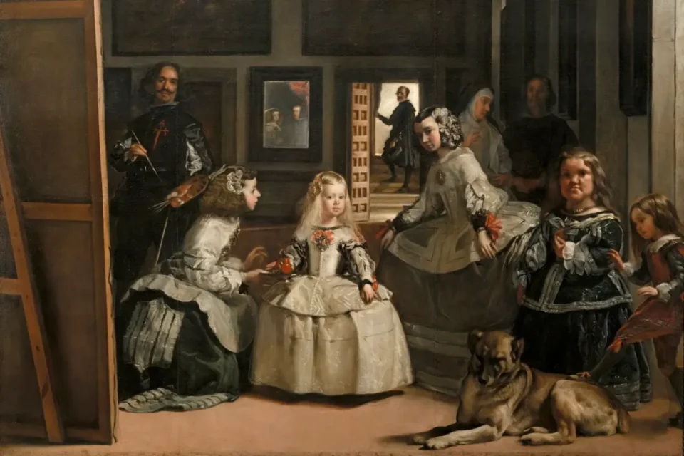 Diego Velazquez, Las Meninas detalle