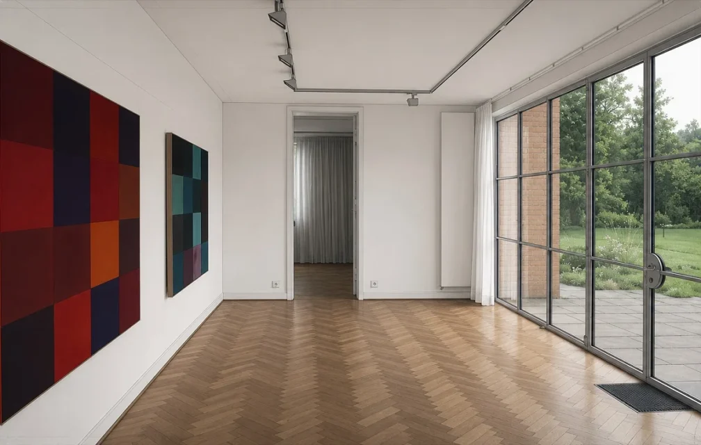 Mies Van Der Rohe, Casa Lemke interior