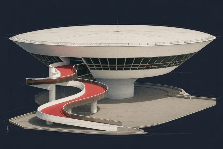 Oscar Niemeyer Museo de Arte Contemporaneo Niteroi