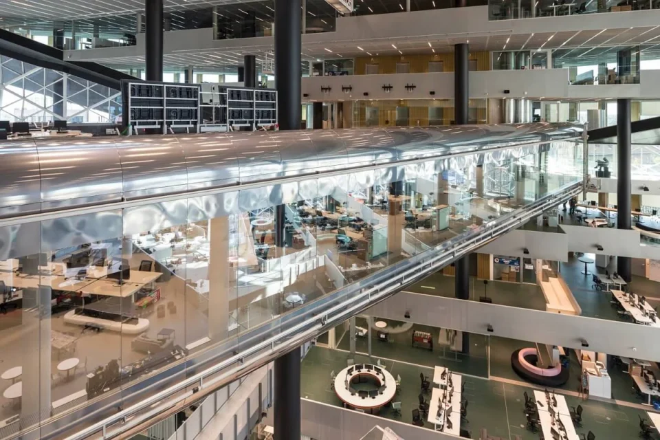 Rem Koolhaas OMA, Axel Springer Campus imagen interior
