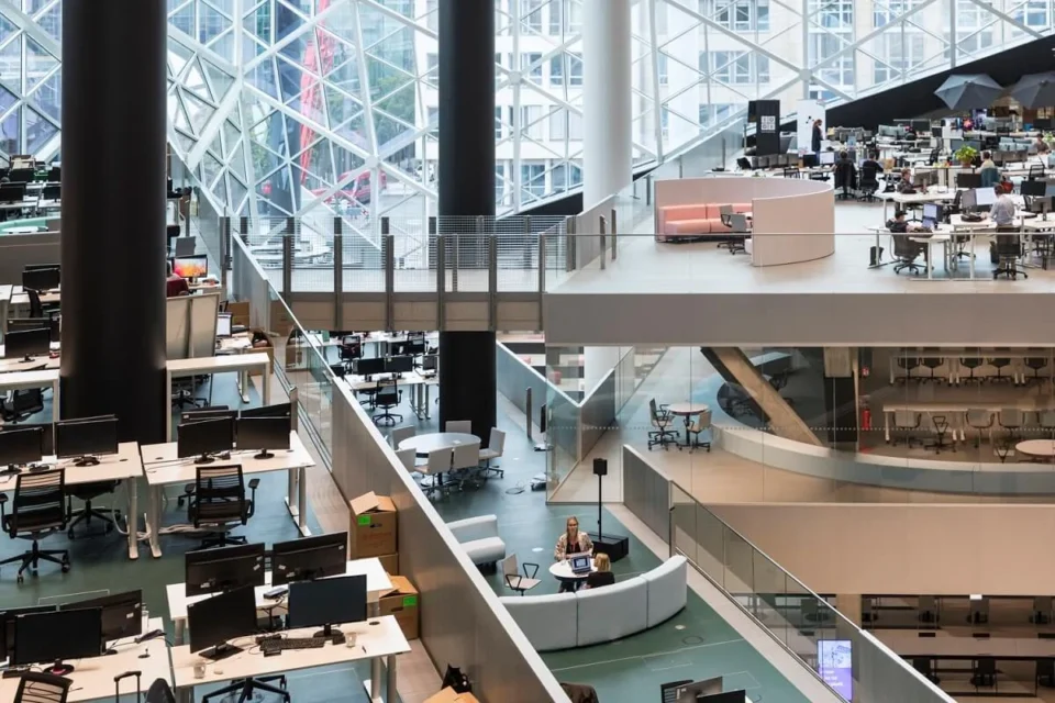 Rem Koolhaas OMA, Axel Springer Campus imagen interior