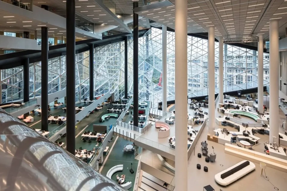Rem Koolhaas OMA, Axel Springer Campus imagen interior