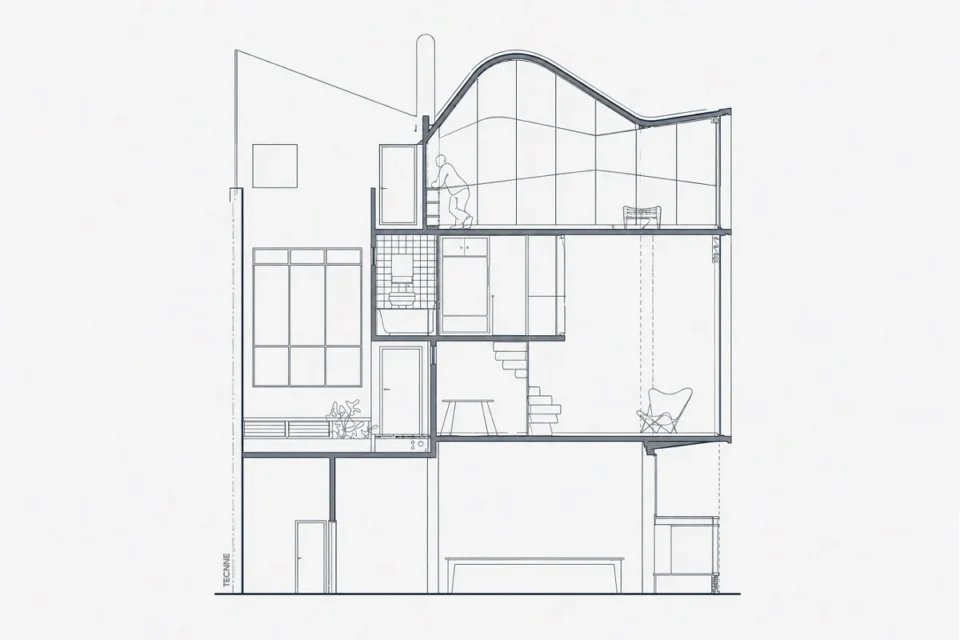 Antonio Bonet, Ricardo Vera Barros, Abel López Chas. Casa de Estudios para Artistas, 5 sección