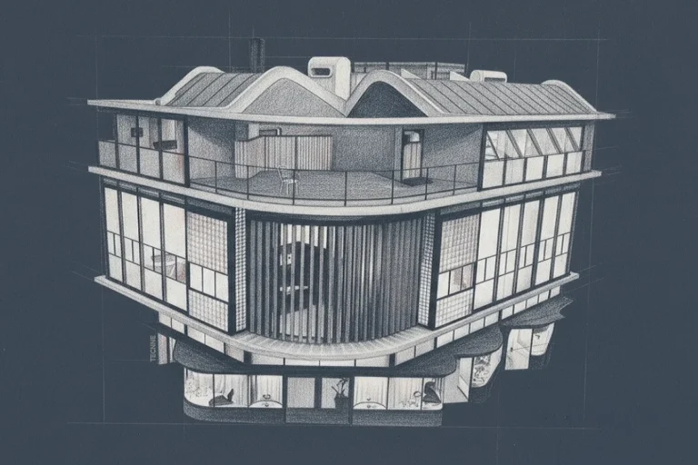 Antonio Bonet, Ricardo Vera Barros, Abel López Chas. Casa de Estudios para Artistas, Buenos Aires 1939