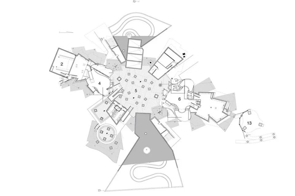 Frank Gehry, Biomuseo Panama, plano de planta