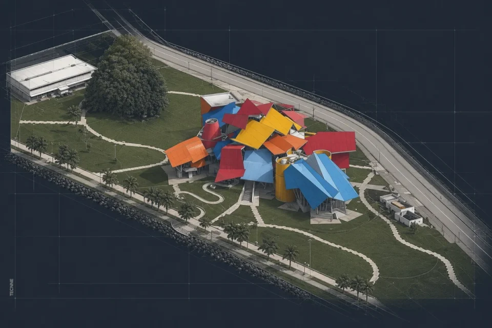 Frank Gehry, Museo de la Biodiversidad Panama, vista
