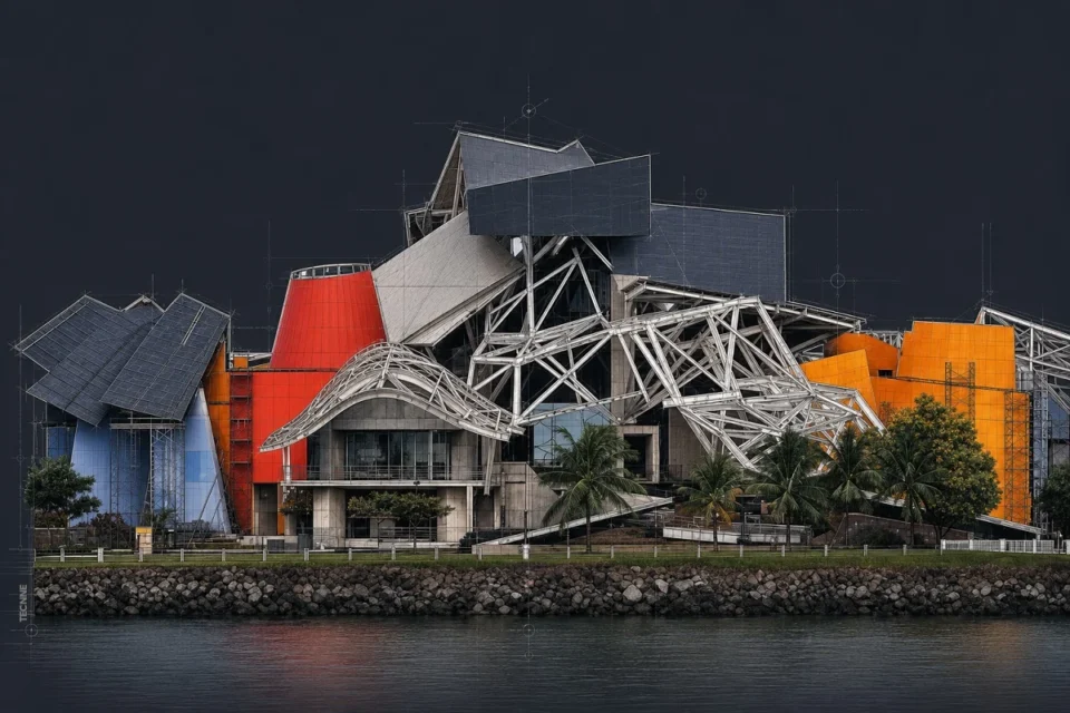 Frank Gehry, Museo de la Biodiversidad Panama, vista