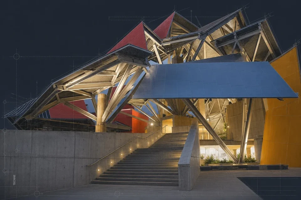 Frank Gehry, Museo de la Biodiversidad Panama, vista