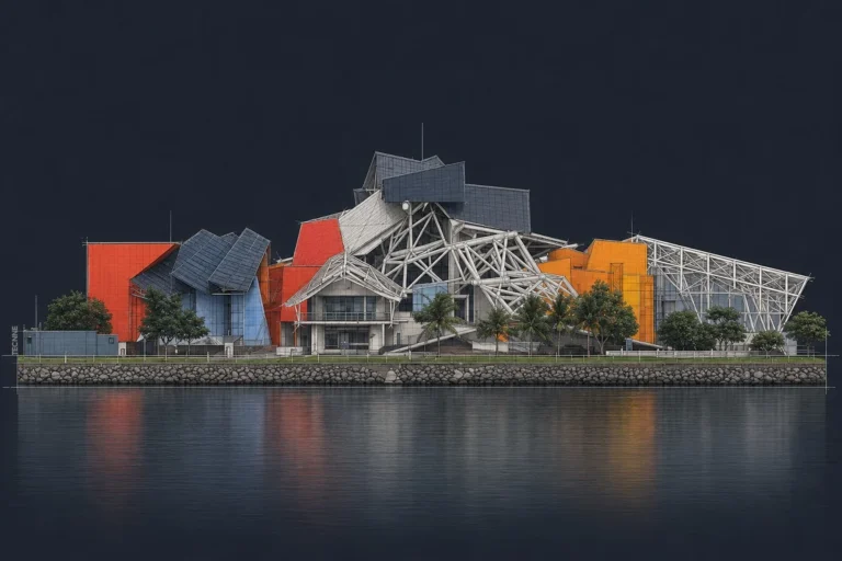 Frank Gehry, Museo de la Biodiversidad Panama, vista