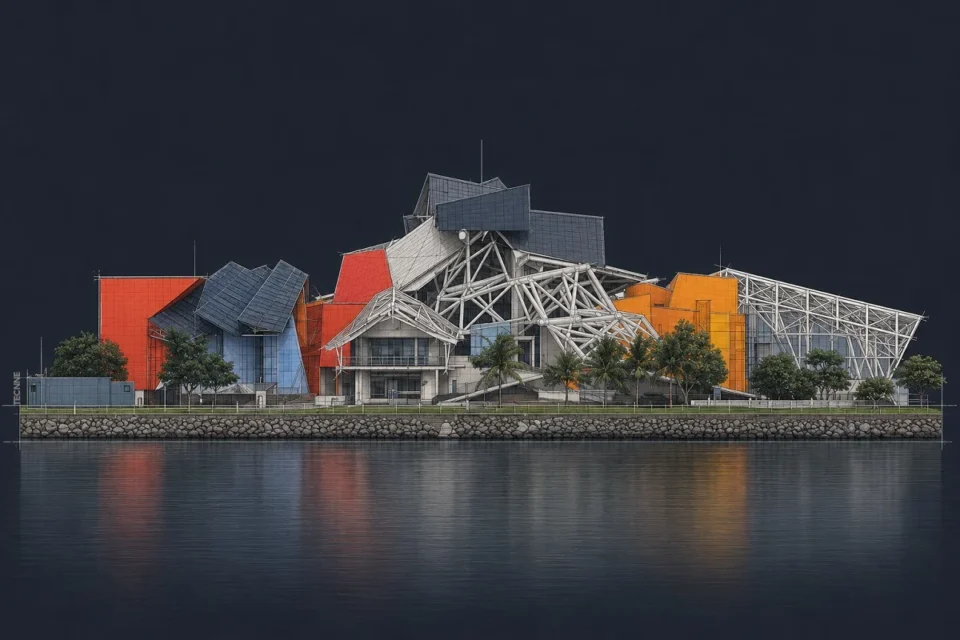 Frank Gehry, Museo de la Biodiversidad Panama, vista