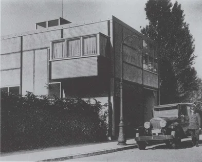 Gerrit Rietveld, Casa del Chofer, foto de epoca