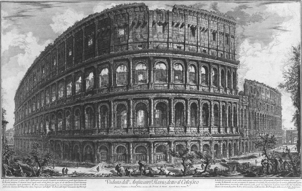 Giovanni Battista Piranesi, Coliseo Romano