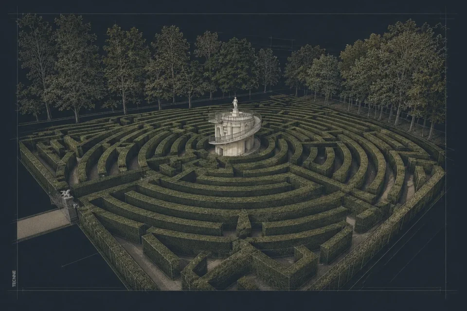 Laberinto de Villa Pisani en Venecia, Gerolamo Frigimelica