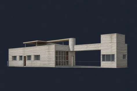 Le Corbusier, Maison de week end Rambouillet