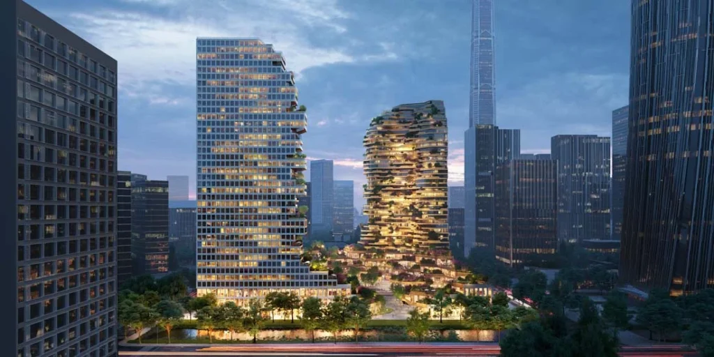 MVRDV, Oasis Towers, tecnne