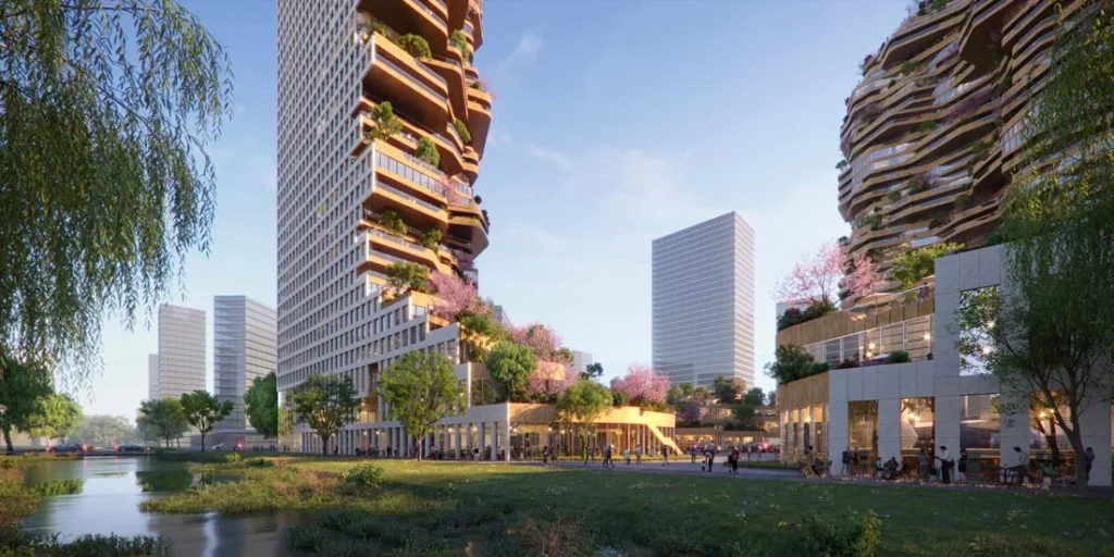 MVRDV, Oasis Towers, tecnne