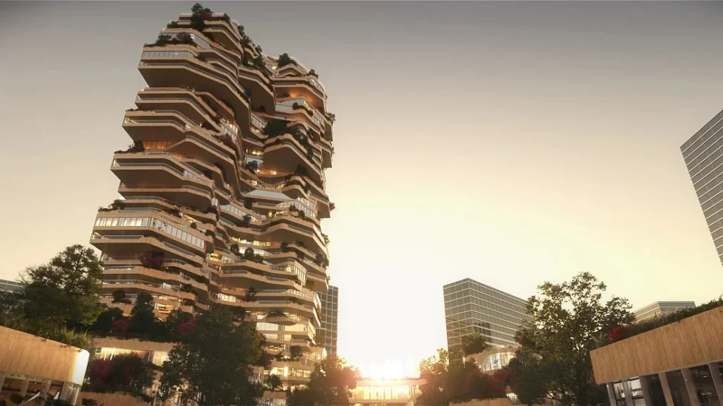 MVRDV, Oasis Towers, tecnne
