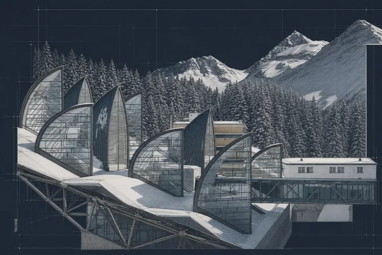 Mario Botta Centro Wellnes vista principal