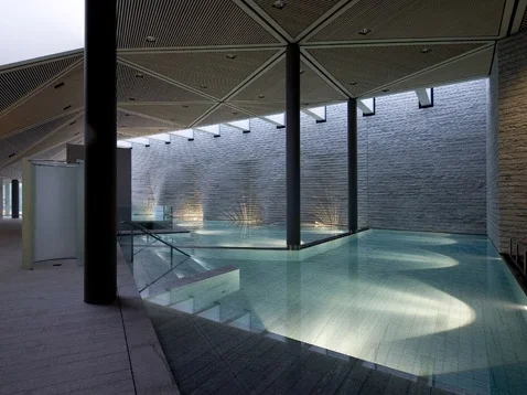 Mario Botta, Wellness centre Tschuggen Bergoase ©Enrico Cano