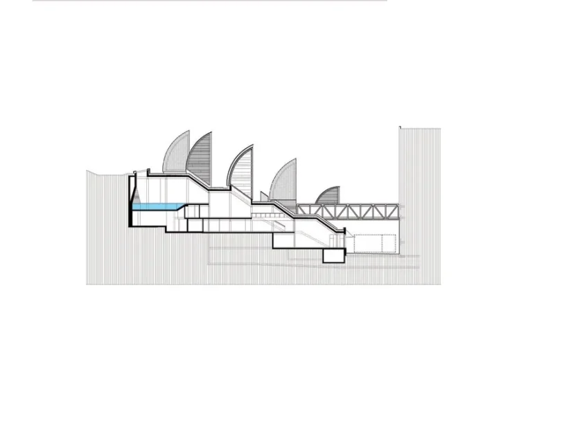 Mario Botta, Wellness centre Tschuggen Bergoase ©Mario Botta
