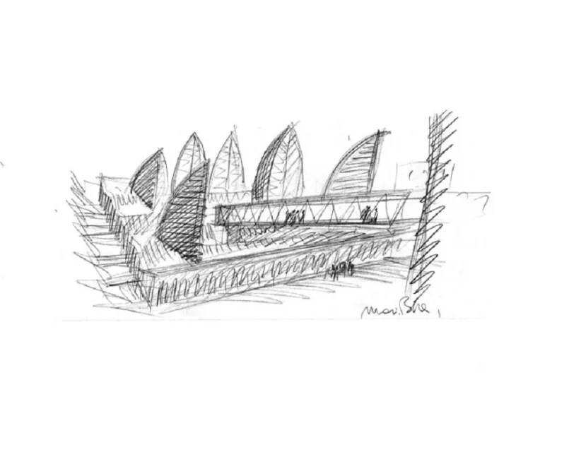 Mario Botta, Wellness centre Tschuggen Bergoase ©Mario Botta