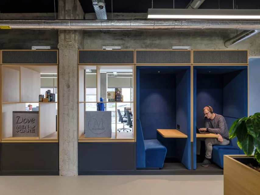 Mecanoo, Sede central de Unilever Benelux, tecnne