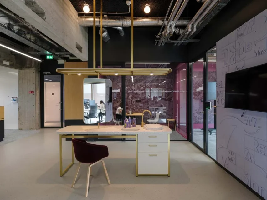 Mecanoo, Sede central de Unilever Benelux, tecnne