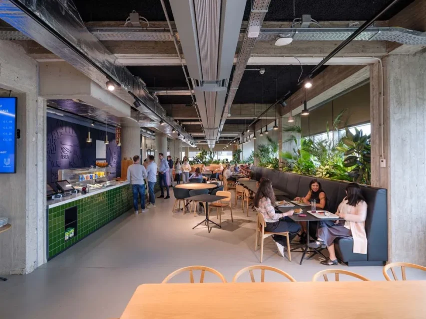 Mecanoo, Sede central de Unilever Benelux, tecnne