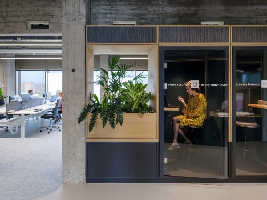 Mecanoo, Sede central de Unilever Benelux, tecnne