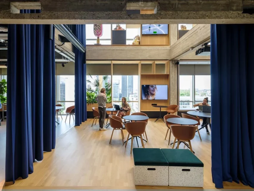Mecanoo, Sede central de Unilever Benelux, tecnne