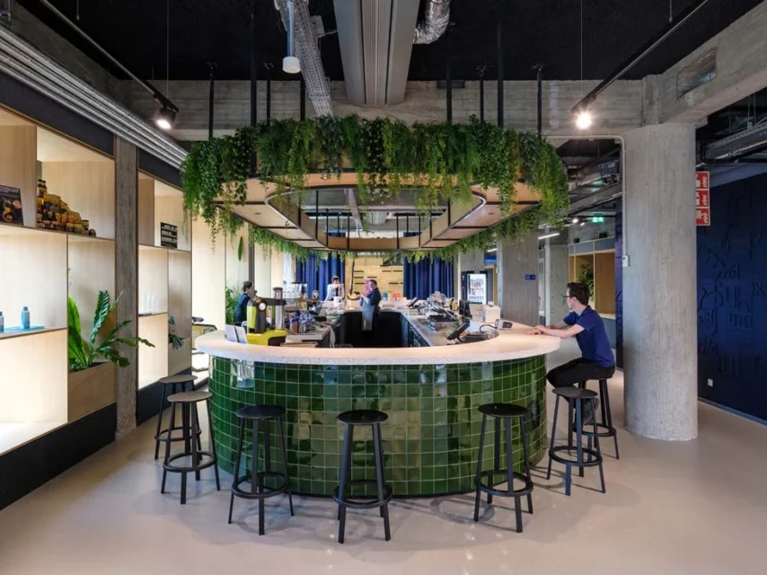 Mecanoo, Sede central de Unilever Benelux, tecnne
