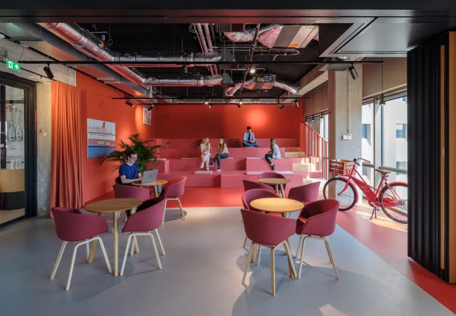 Mecanoo, Sede central de Unilever Benelux, tecnne