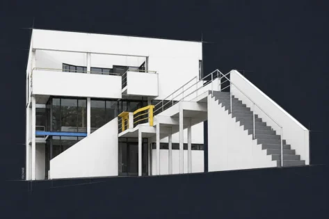 Michael Graves, Casa Hanselmann , tecnne