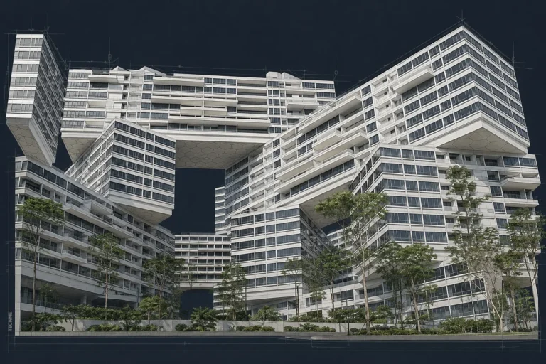 Ole Scheeren, The Interlace ©Iwan Baan