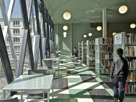 Philippe Gazeau, Biblioteca Multimedia de Romainville, tecnne