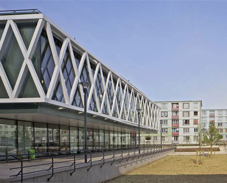Philippe Gazeau, Biblioteca Multimedia de Romainville, tecnne