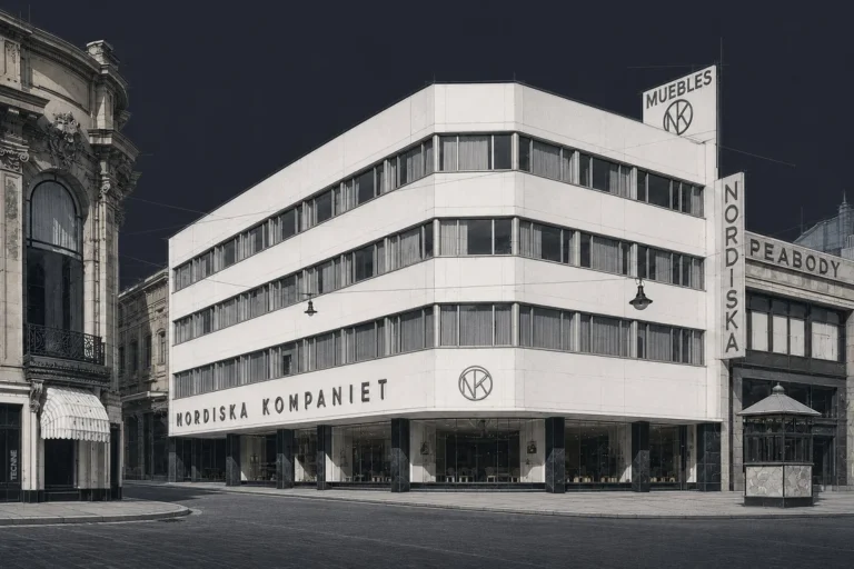 Antonio U. Vilar, Edificio Nordiska Kompaniet, vista Buenos Aires
