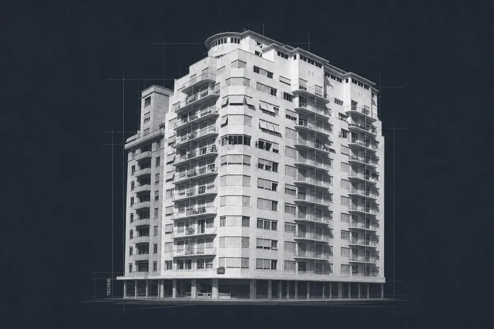 Antonio U. Vilar, Edificio Palermo, Buenos Aires 1935 vista